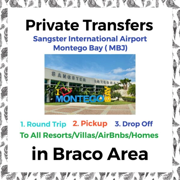 Private Transfer From Sangster International Airport Montego Bay to All Resorts, Villas, AirBnbs & Homes in Braco Area - Image 2