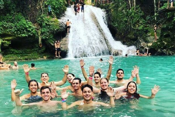 Blue Hole Secret Falls & Dunn's River Water Falls Combo Tour Package - Image 2